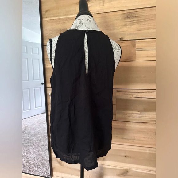 NWT Old Navy black loose fit tank sz large - Picture 2 of 4